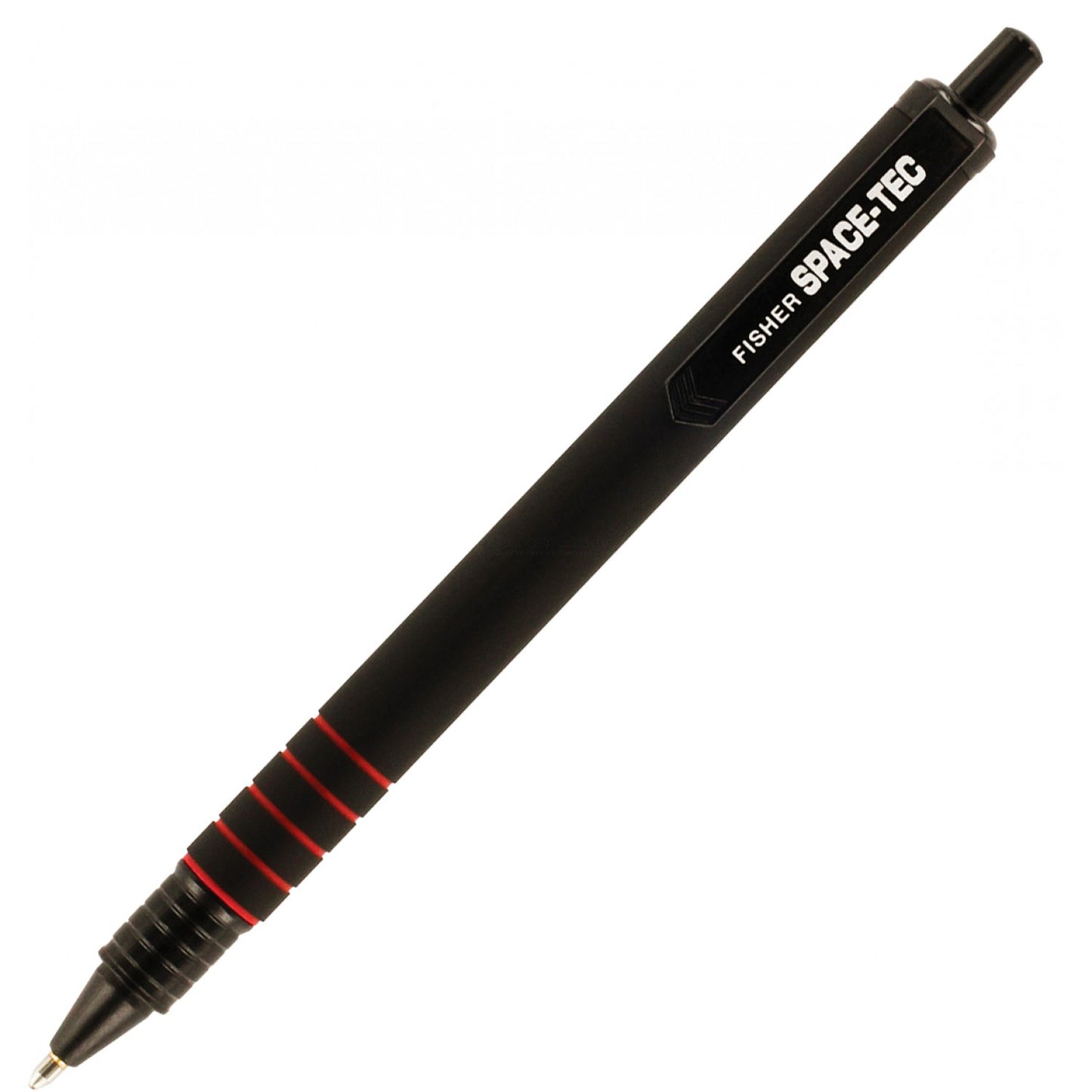 Fisher Space-Tec Pen Black Rubber Finish Retractable