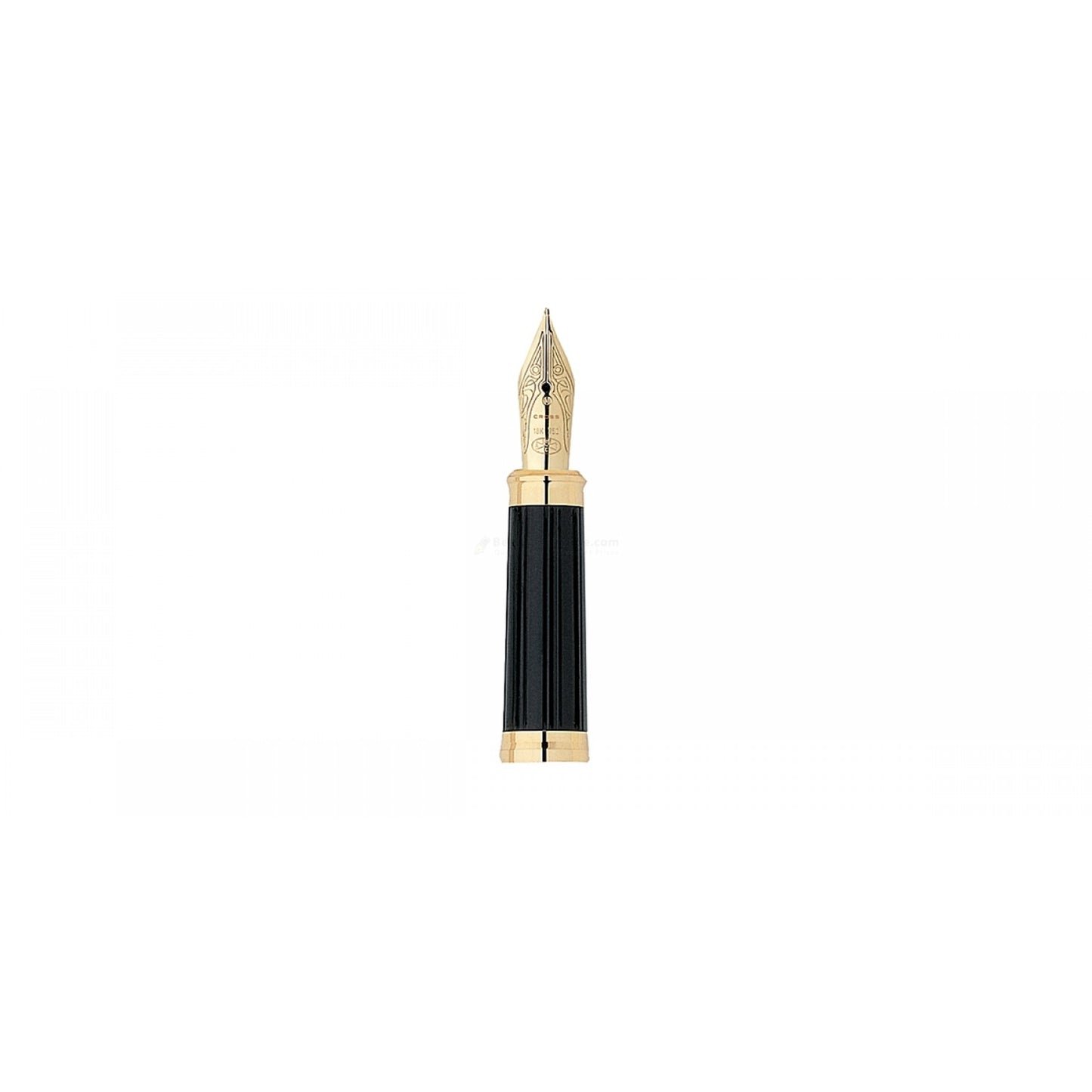 At Cross Century Ii 18 Karat Gold Fine Nib W/23 Karat Gold Plated Nib Ring