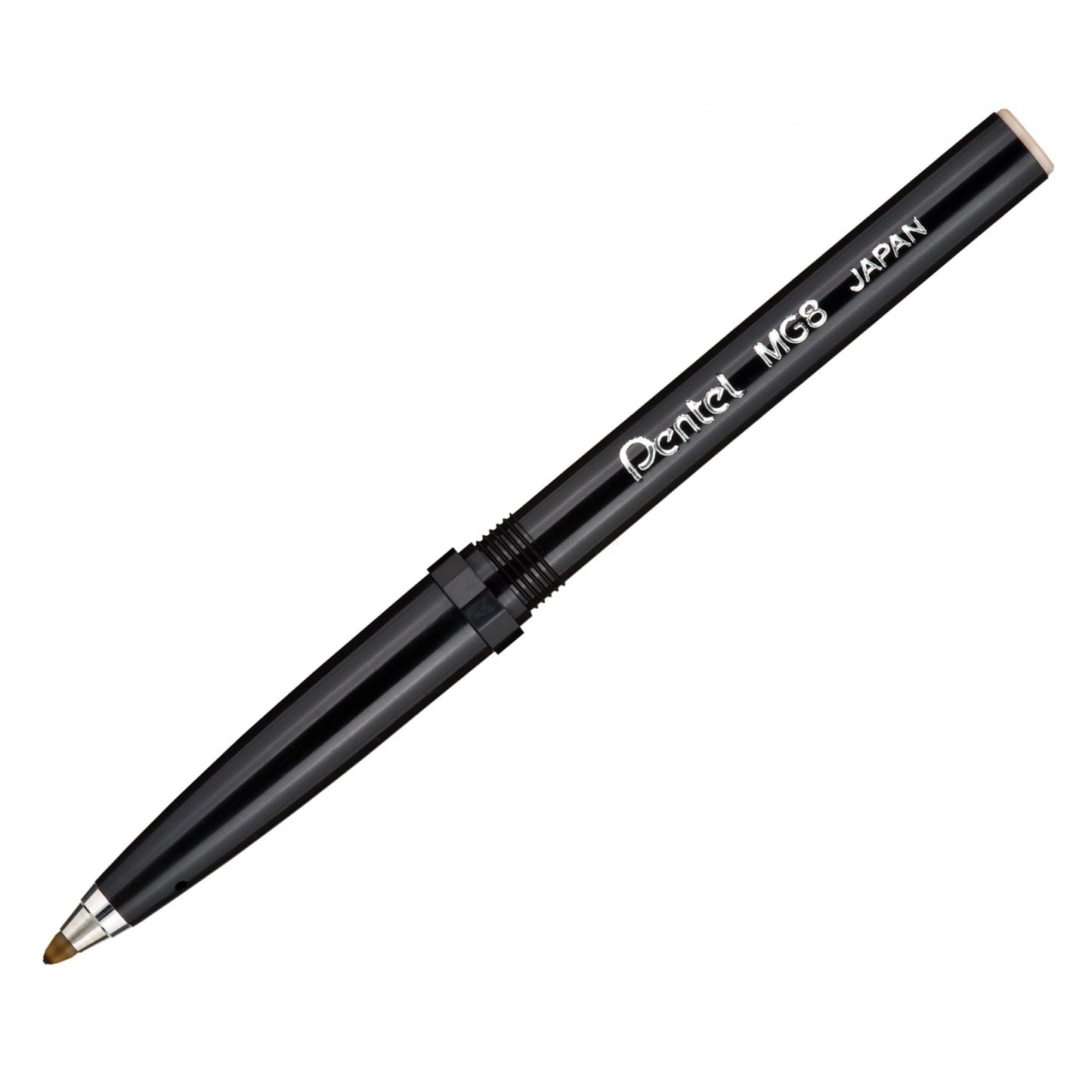 Pentel Slim Rolling Writer Refill Cartridge Fine Black