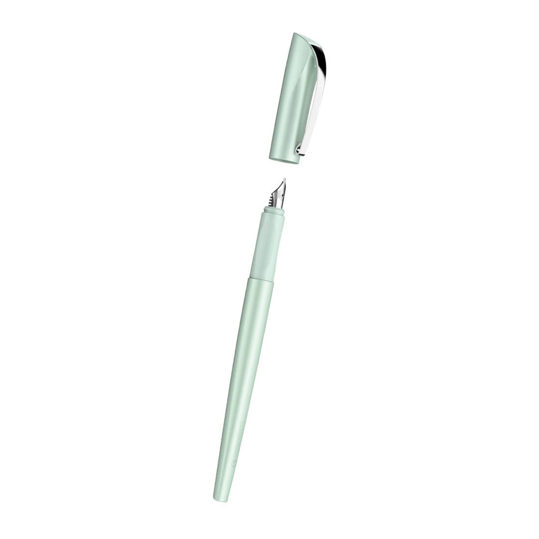 SCHNEIDER CALLISSIMA MINT 1.1MM, CALLIGRAPHY FOUTAIN PEN, BERMUDA BLUE INK CARTRIDGE