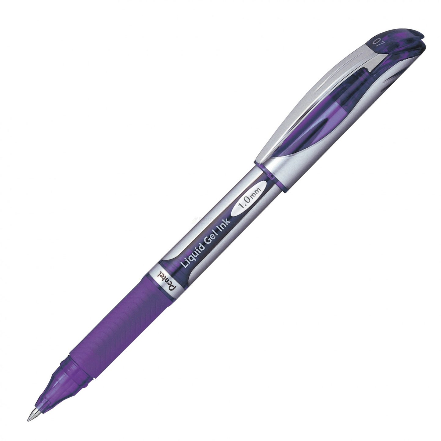 Pentel Energel Deluxe Refillable Liq Bold Metal Tip, Violet