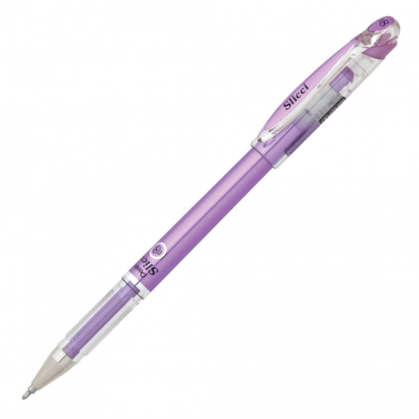 Pentel Slicci Metallic Extra Fine Gel Roller, Metallic Violet