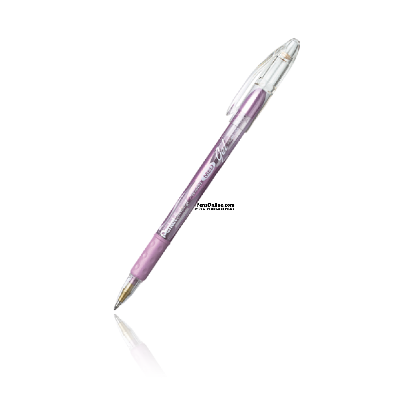 Pentel Sunburst Metallic Gel Ink Roller- Med Violet