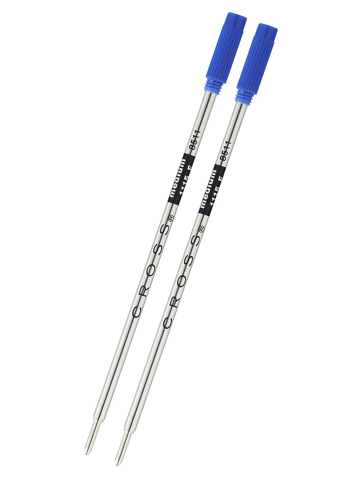 Cross 8511-2 Refill, Ballpoint Medium Blue 2 Pk