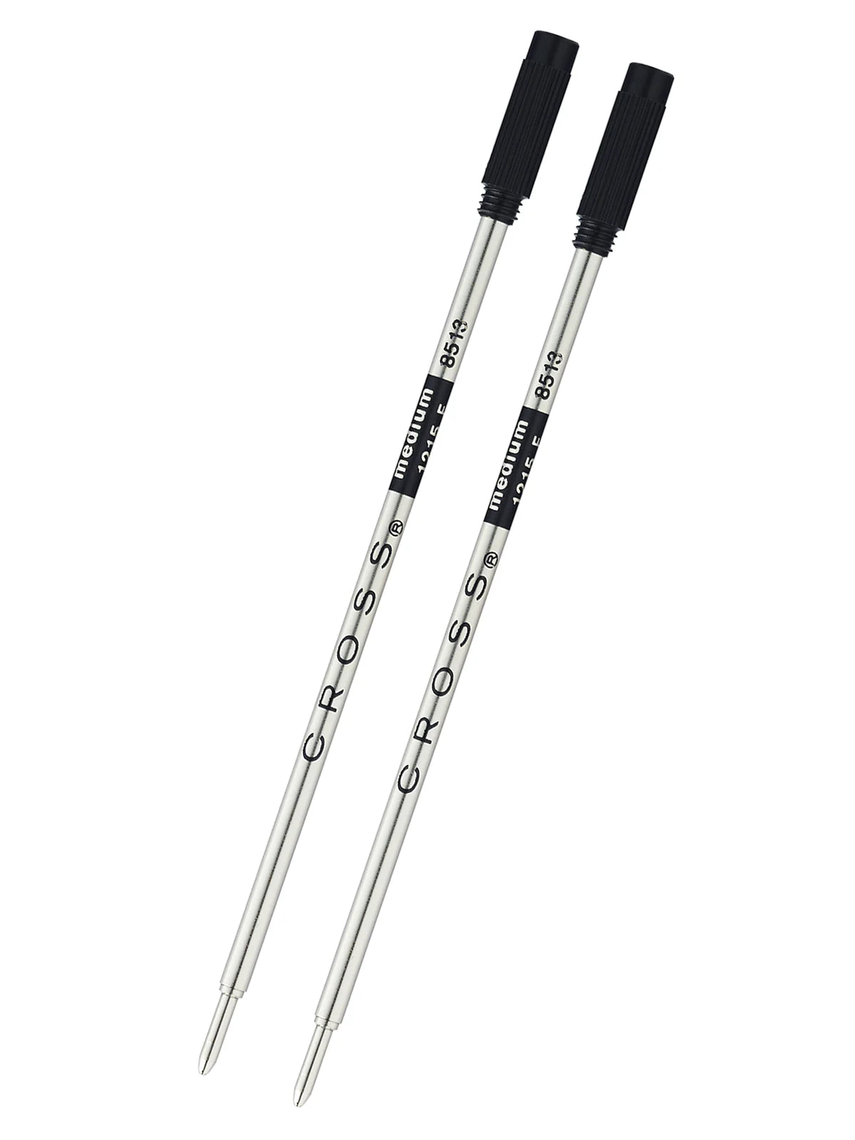 Cross 8513-2 Refill, Ballpoint Medium Black 2 Pk
