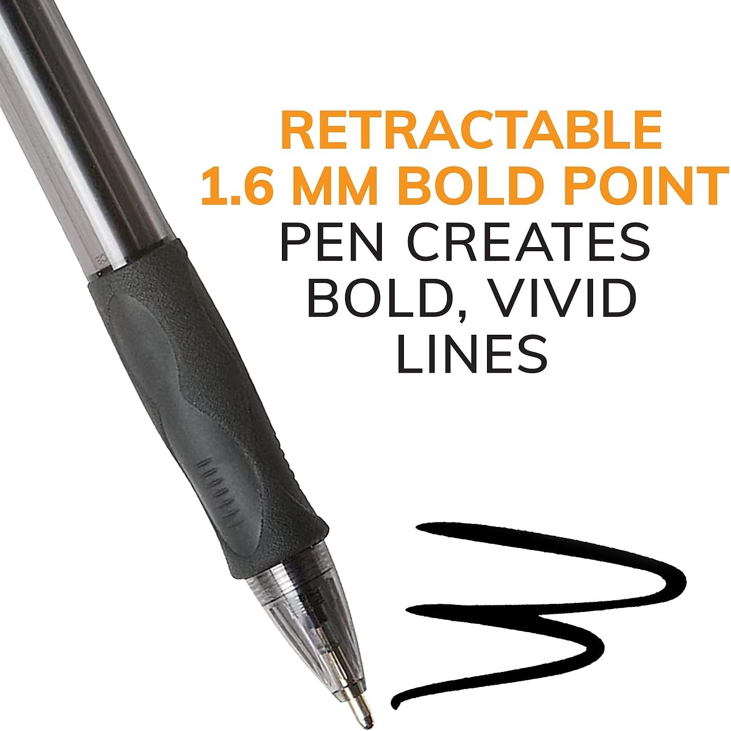 BIC Glide Velocity Bold Point (1.6mm) Dozen Box