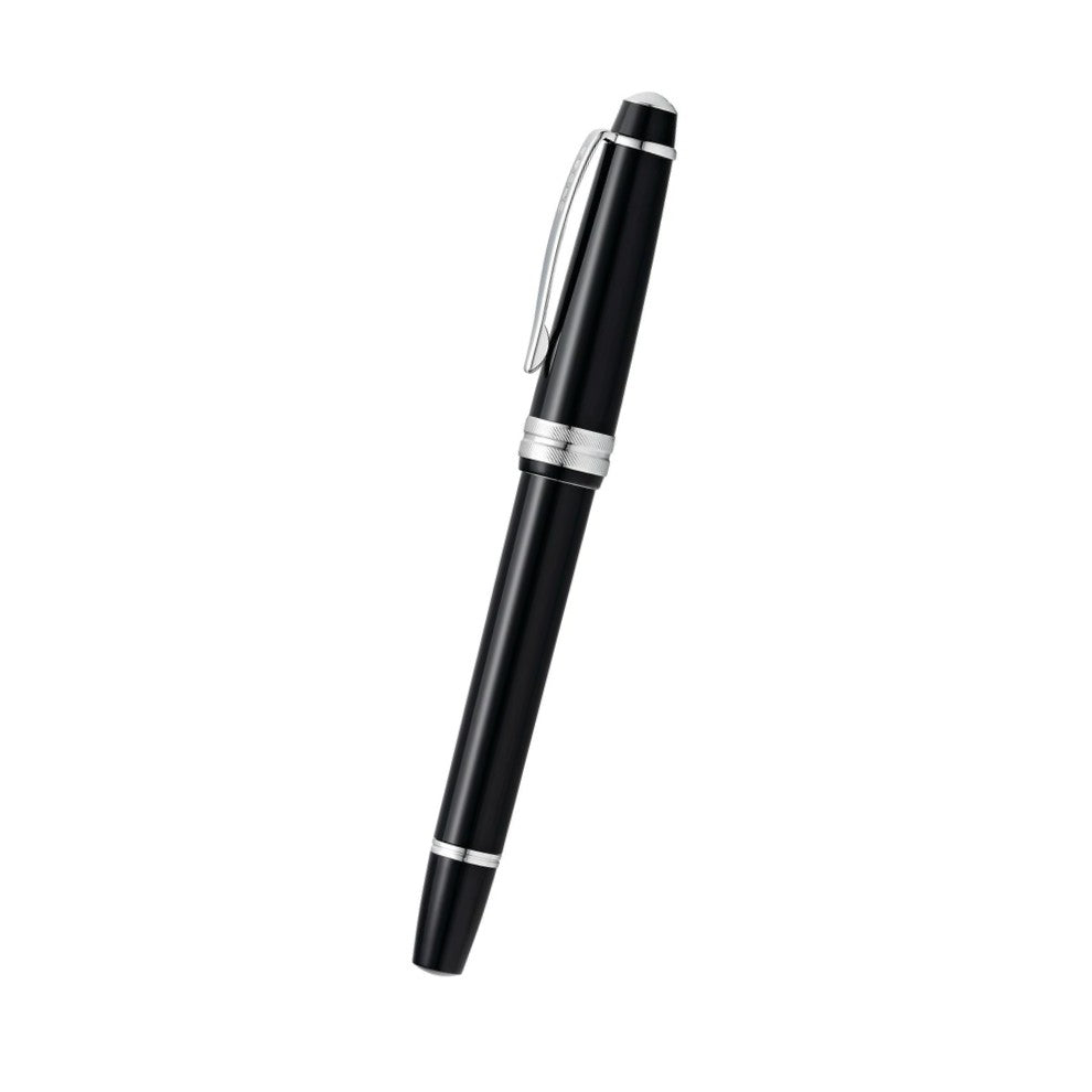 Cross Bailey Light™ Polished Black Resin with Polished Chrome Appointments and Medium Nib Fountain Pen