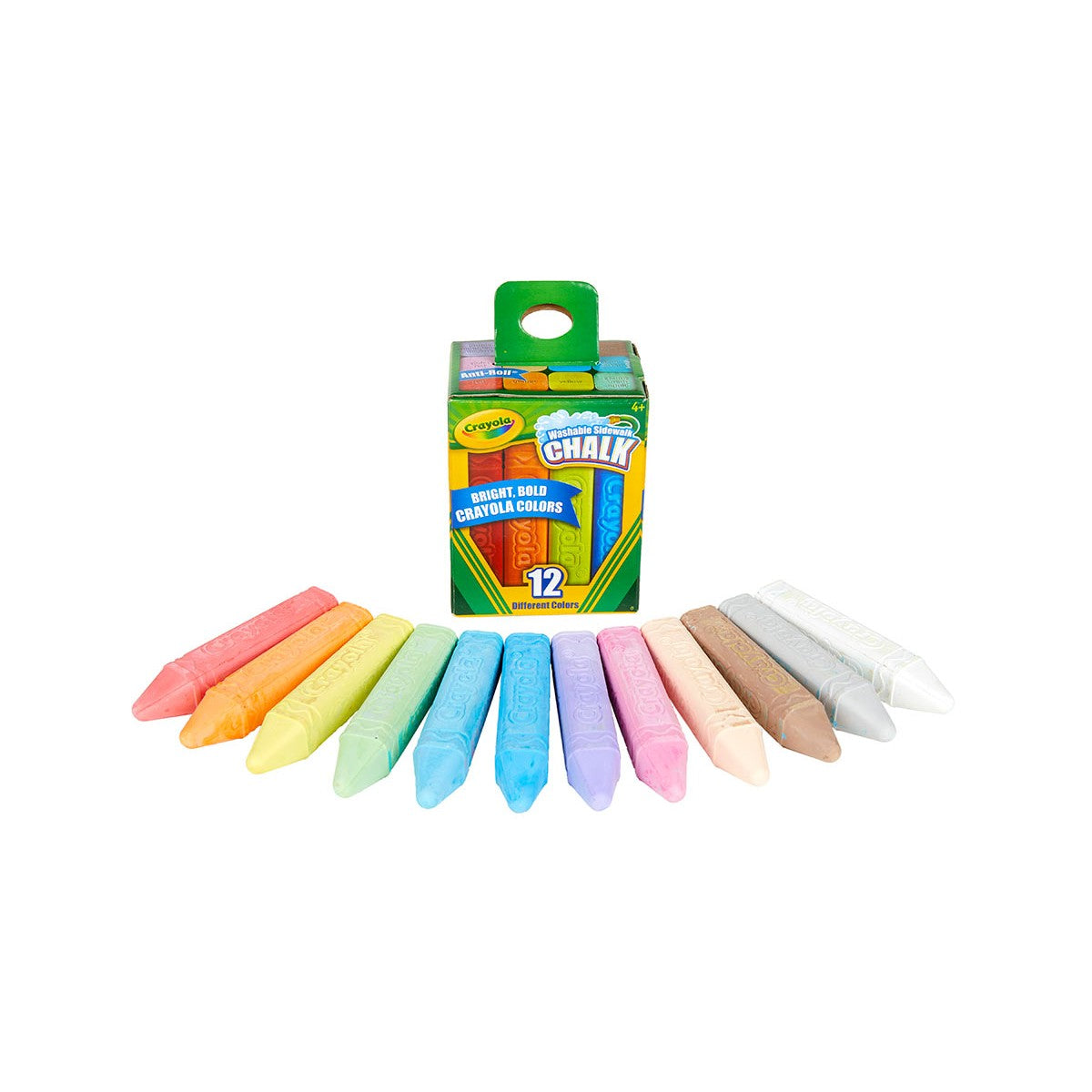 Crayola 51-2012 12 ct. Washable Sidewalk Chalk