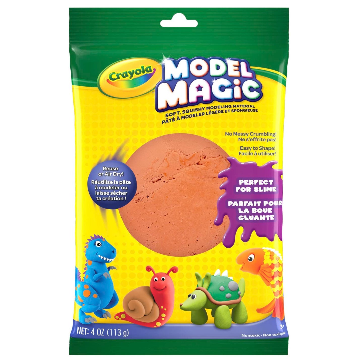 Crayola 57-4464 Model Magic, 4-oz. Pouch - Terra Cotta1, 2