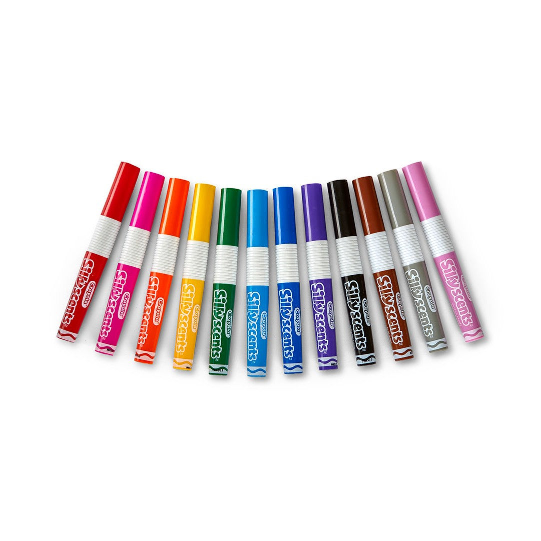 Crayola 58-8199 12 ct. Silly Scents Wedge Tip Scented Washable Markers