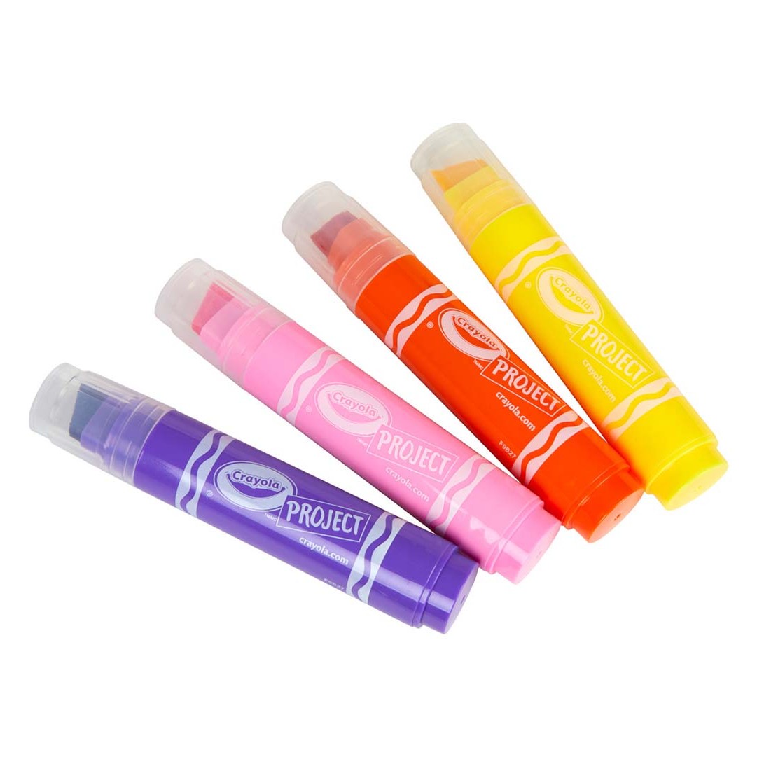 Crayola 58-8358 Crayola Project 4 ct. XL Poster Markers, Bright