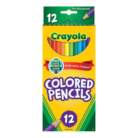 Crayola 68-4012 12 ct. Colored Pencils, Long