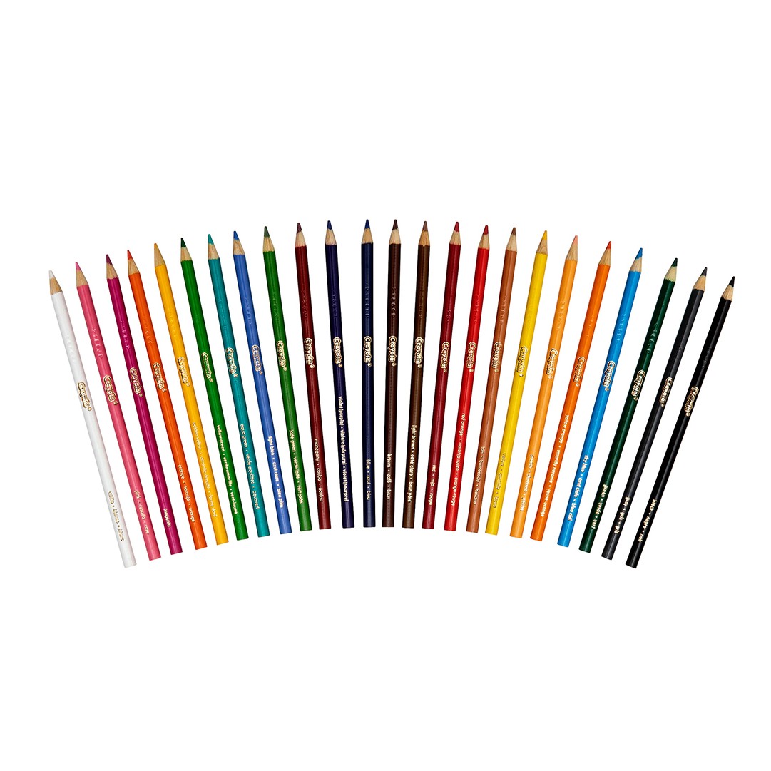 Crayola 68-4024 24 ct. Colored Pencils, Long