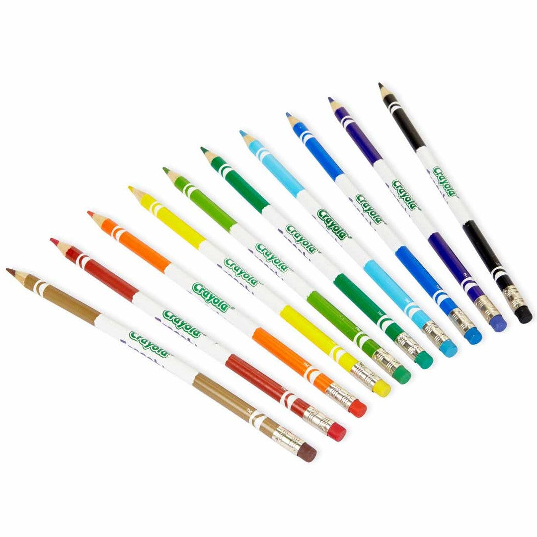 Crayola 68-4410 10 ct. Erasable Colored Pencils