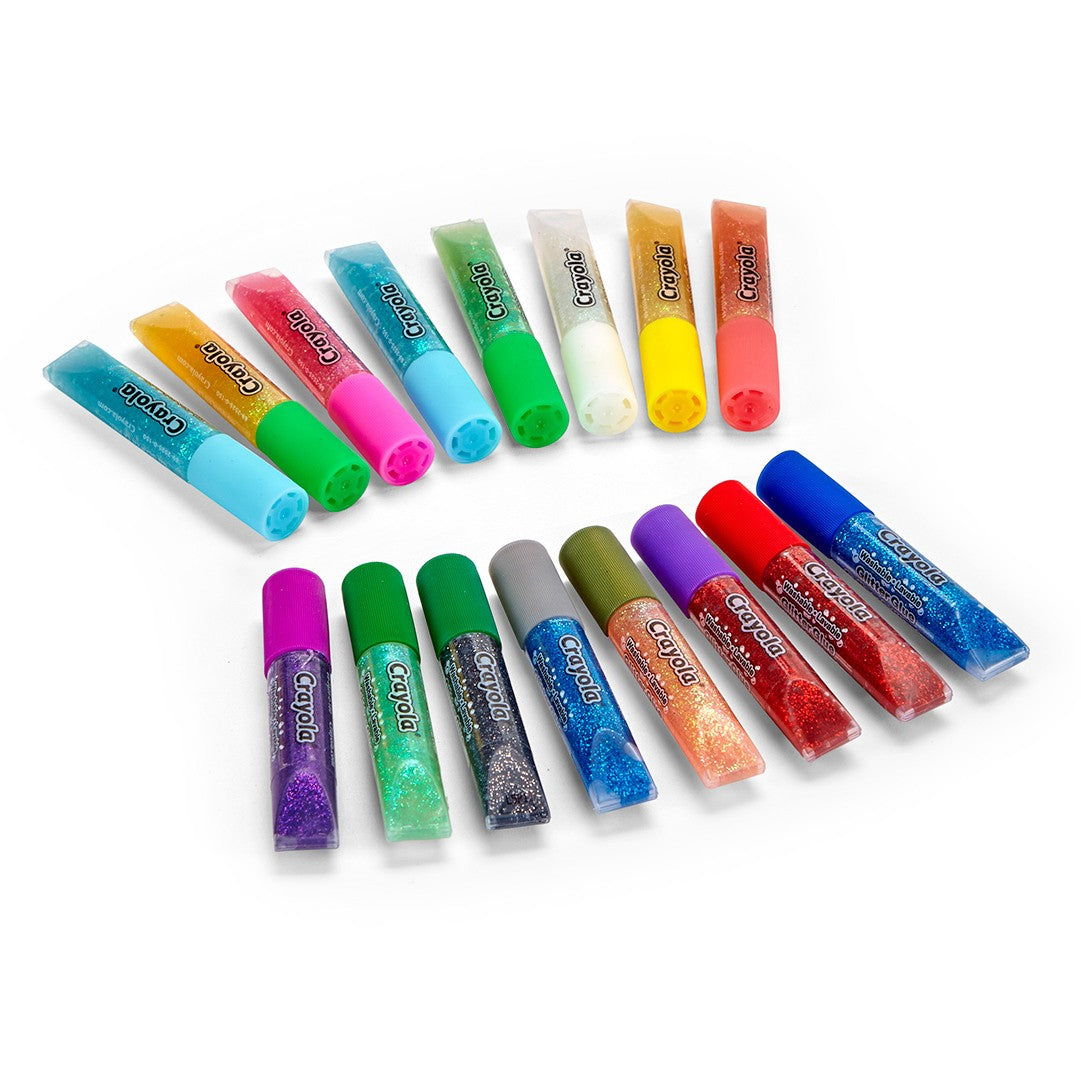 Crayola 69-4200 16 ct. Mini Washable Glitter Glue