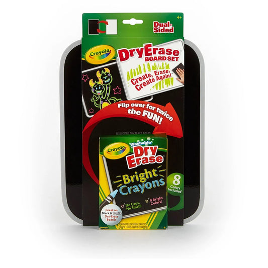 Crayola 98-8638 Dual Sided Dry-Erase Board Set