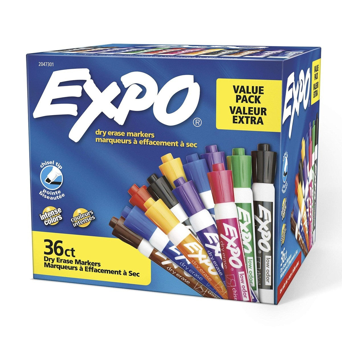 Expo Low Odor Chisel Asst 36ct