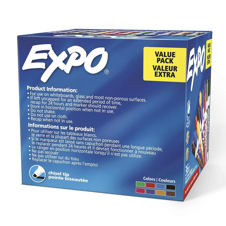 Expo Low Odor Chisel Asst 36ct