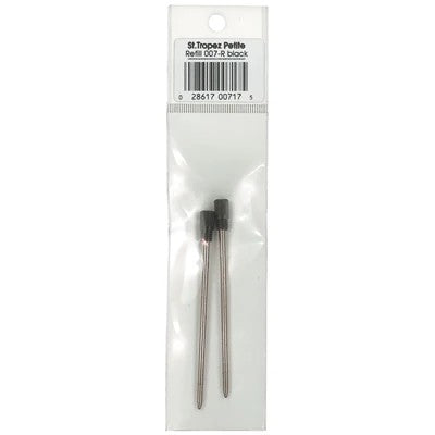 Marvy 007-R St. Tropez Petite Refill, 2pk Black