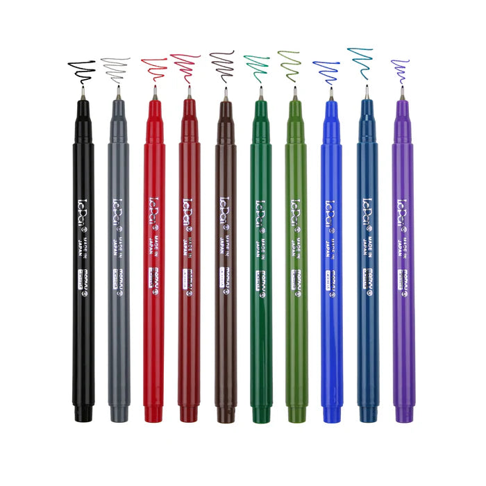 Marvy 4300-10B Le Pen, 0.3mm, 10pc Dark Set