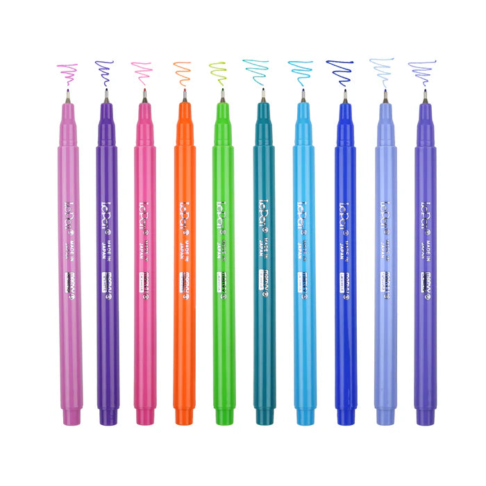 Marvy 4300-10C Le Pen, 0.3mm, 4pc Bright Set