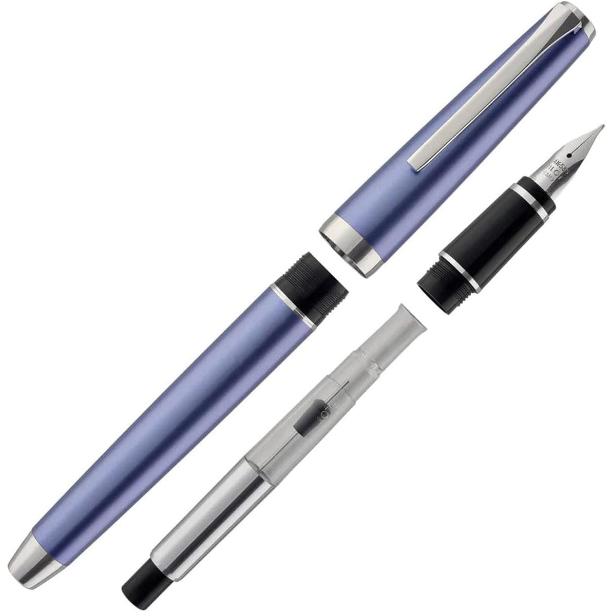 Namiki Falcon Lacquer Fountain Pen - Sapphire, Fine Nib (60571)