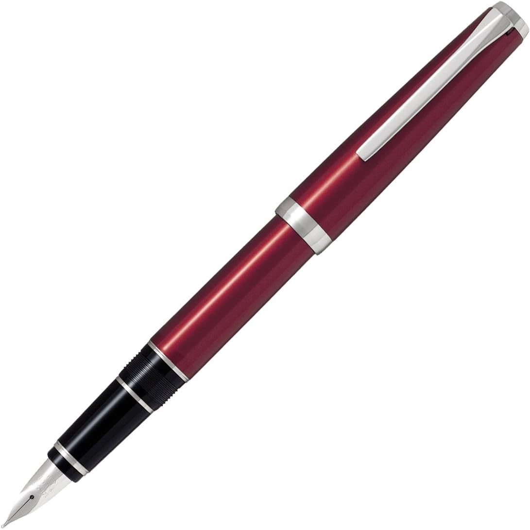 Namiki Falcon Lacquer Fountain Pen - Burgundy, Medium Nib (60673)