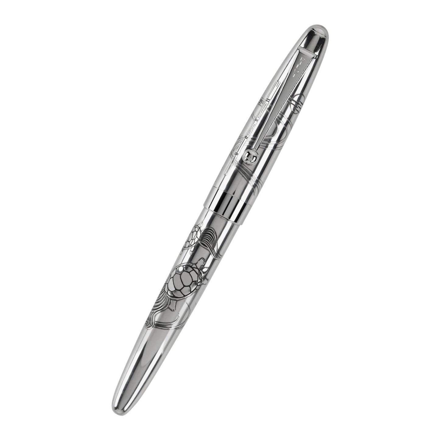 Namiki Sterling Turtles Medium Point Fountain Pen - (63416)