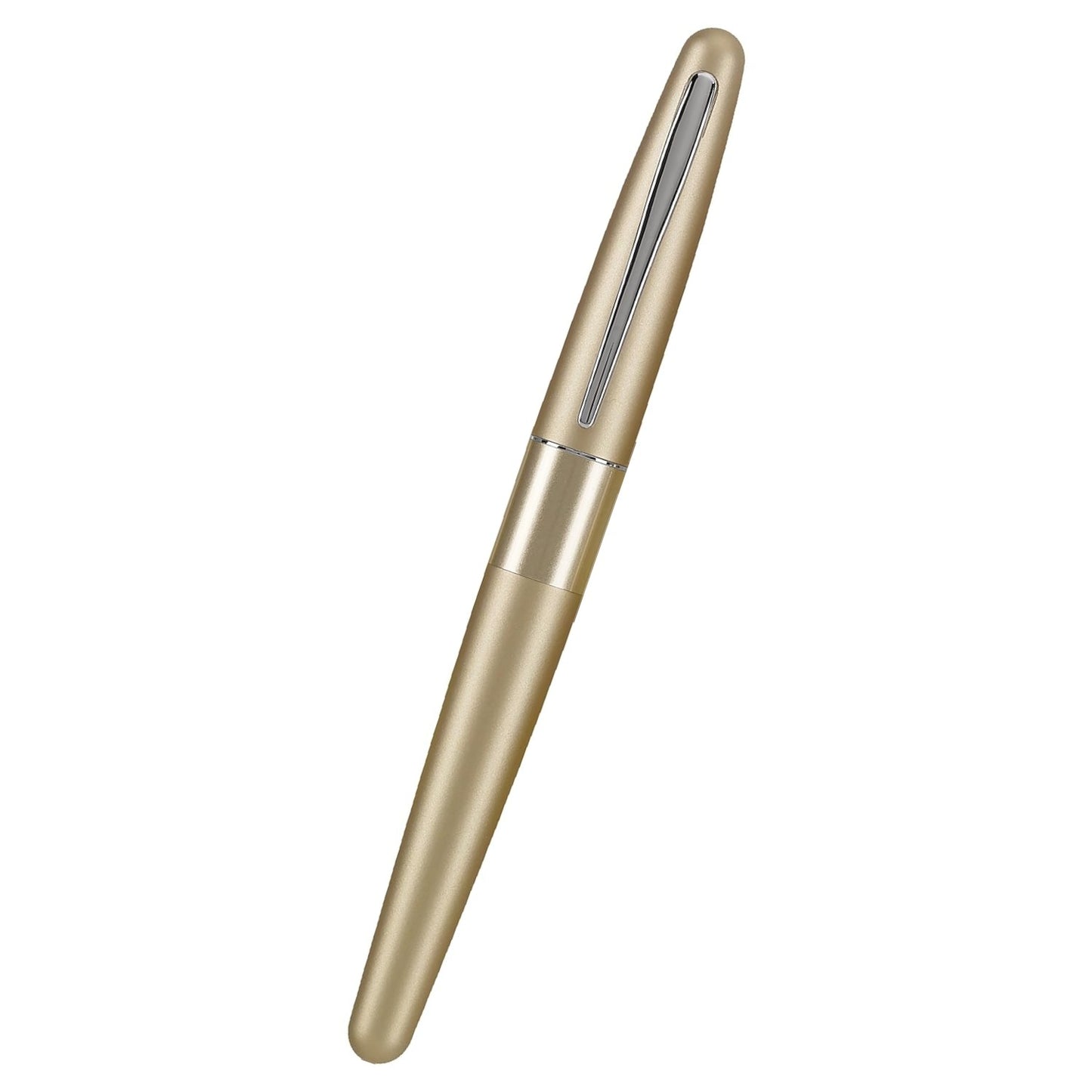 Namiki Metropolitan Fountain Pen, Gold Barrel, Classic Design, Fine Nib, Black Ink (91112)