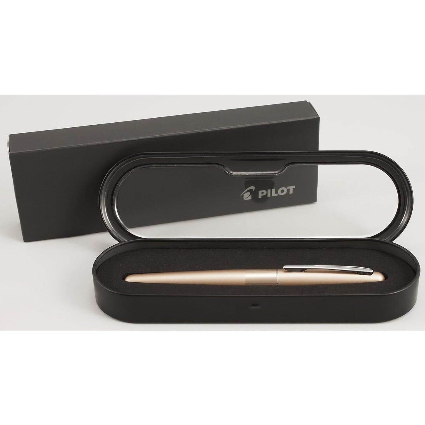 Namiki Metropolitan Fountain Pen, Gold Barrel, Classic Design, Fine Nib, Black Ink (91112)