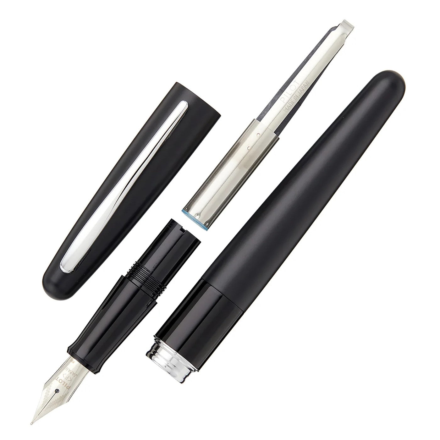 Namiki Metropolitan Fountain Pen, Black, 1.0mm Stub nib (91114)