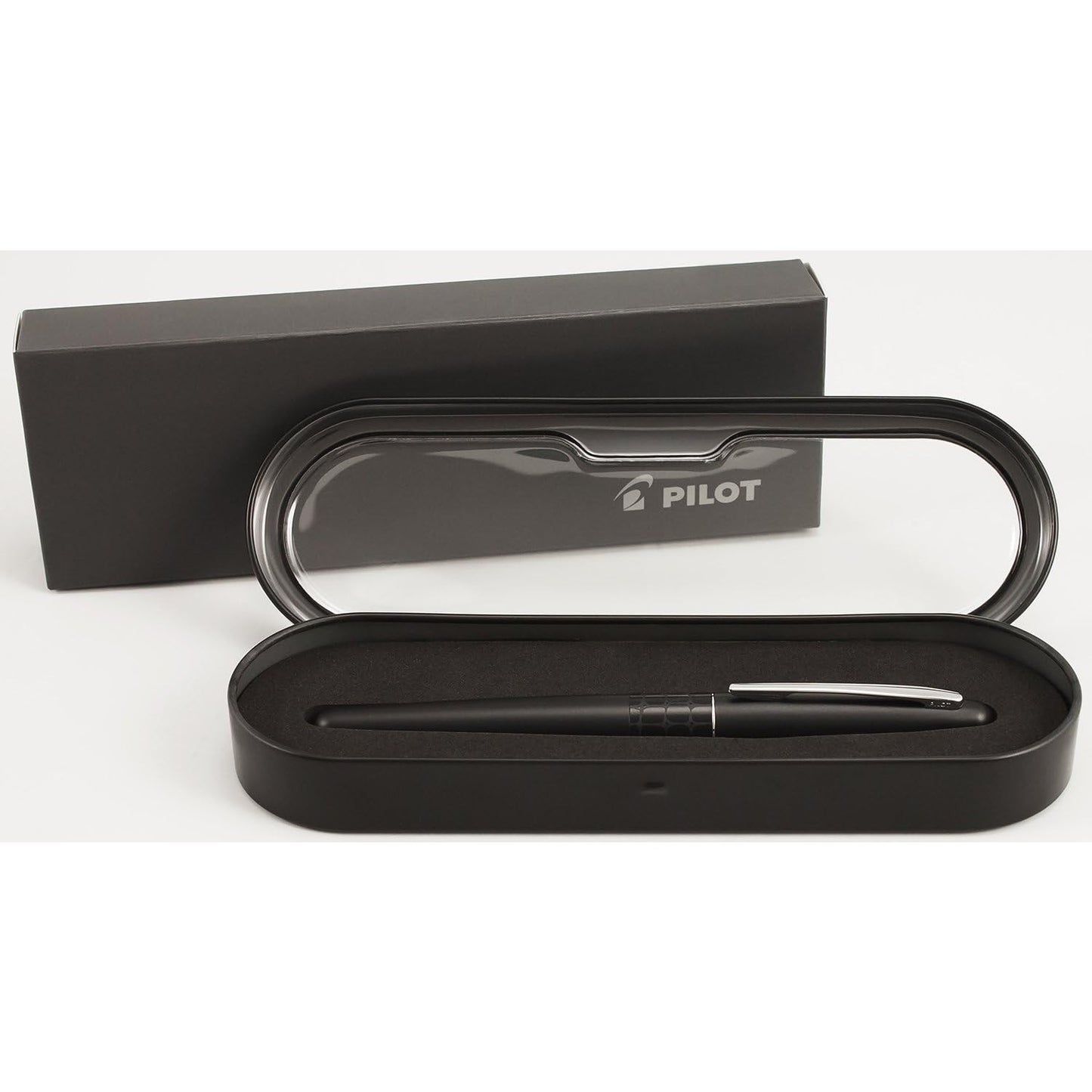 Namiki MR Animal Fountain Pen, Matte Black Barrel, Crocodile Accent, Fine Point Stainless Steel Nib (91142)
