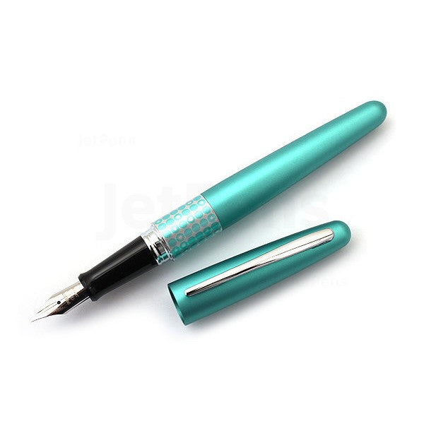 Namiki Metropolitan Fountain Pen, Retro Pop Turquoise, 1.0mm Stub nib (91415)