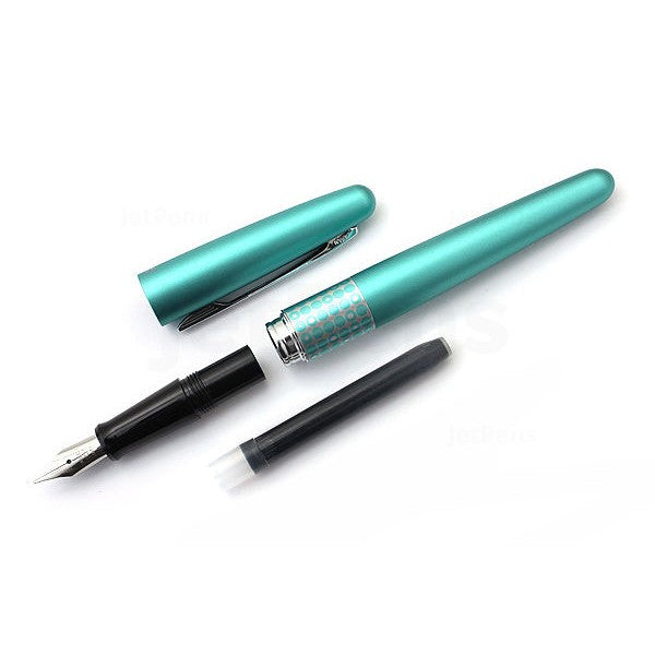 Namiki Metropolitan Fountain Pen, Retro Pop Turquoise, 1.0mm Stub nib (91415)