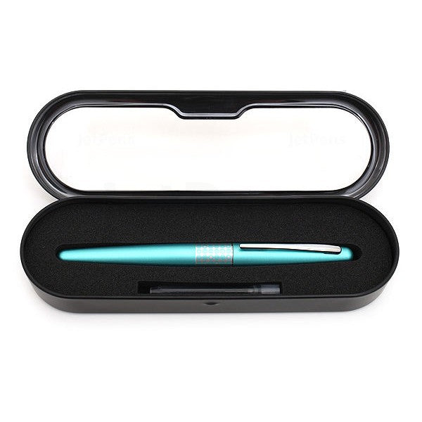 Namiki Metropolitan Fountain Pen, Retro Pop Turquoise, 1.0mm Stub nib (91415)