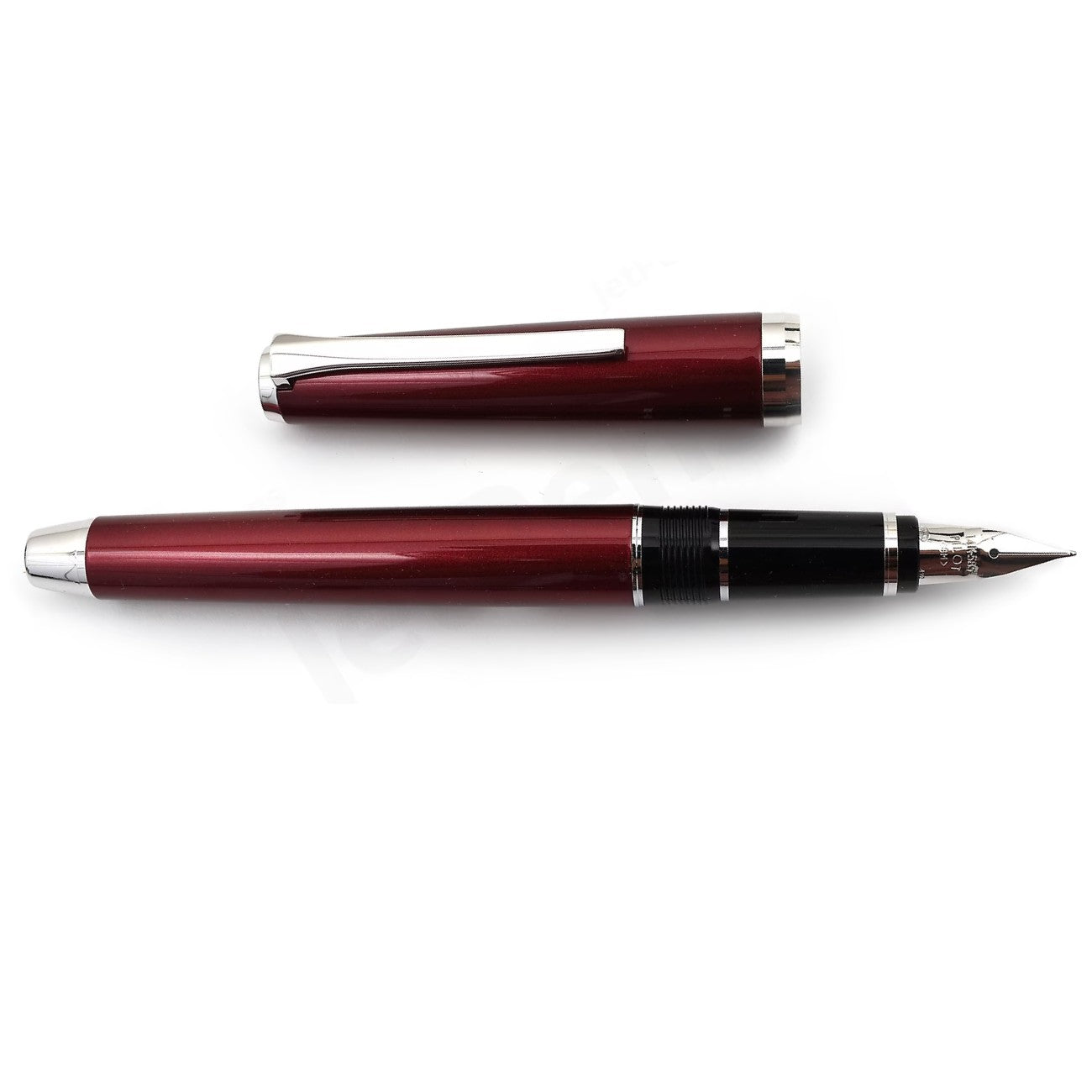 Namiki Falcon Lacquer Fountain Pen - Burgundy, Medium Nib (60673)