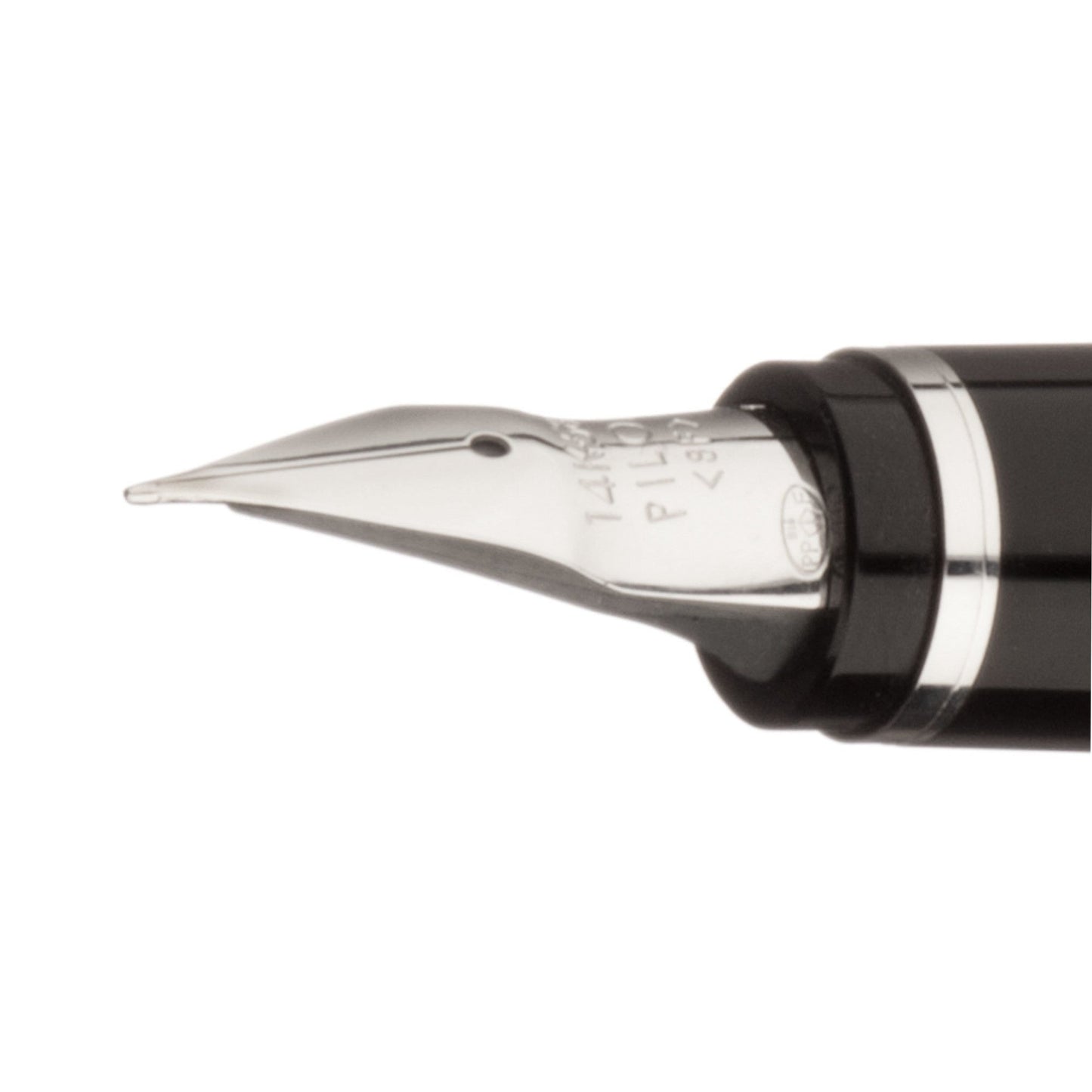 Namiki Falcon Lacquer Fountain Pen - Black, Broad Nib (60770)