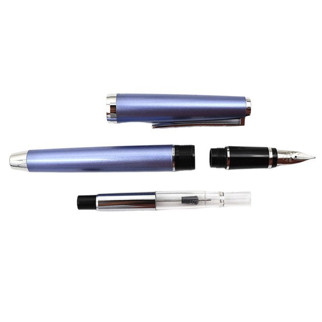 Namiki Falcon Lacquer Fountain Pen - Sapphire, Broad Nib (60771)