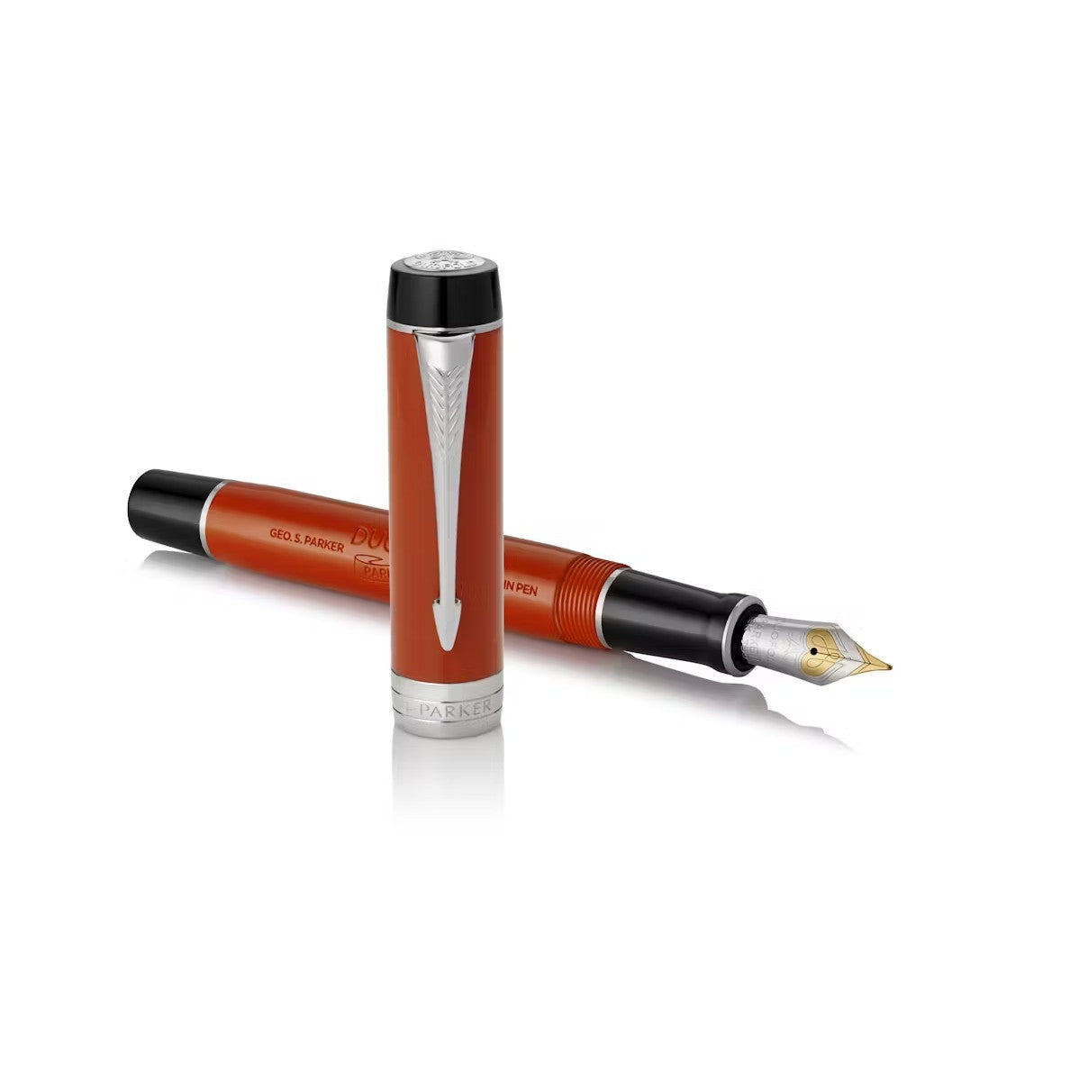 Parker Duofold Classic Big Red VIN CT Fountain Pen-C F GB