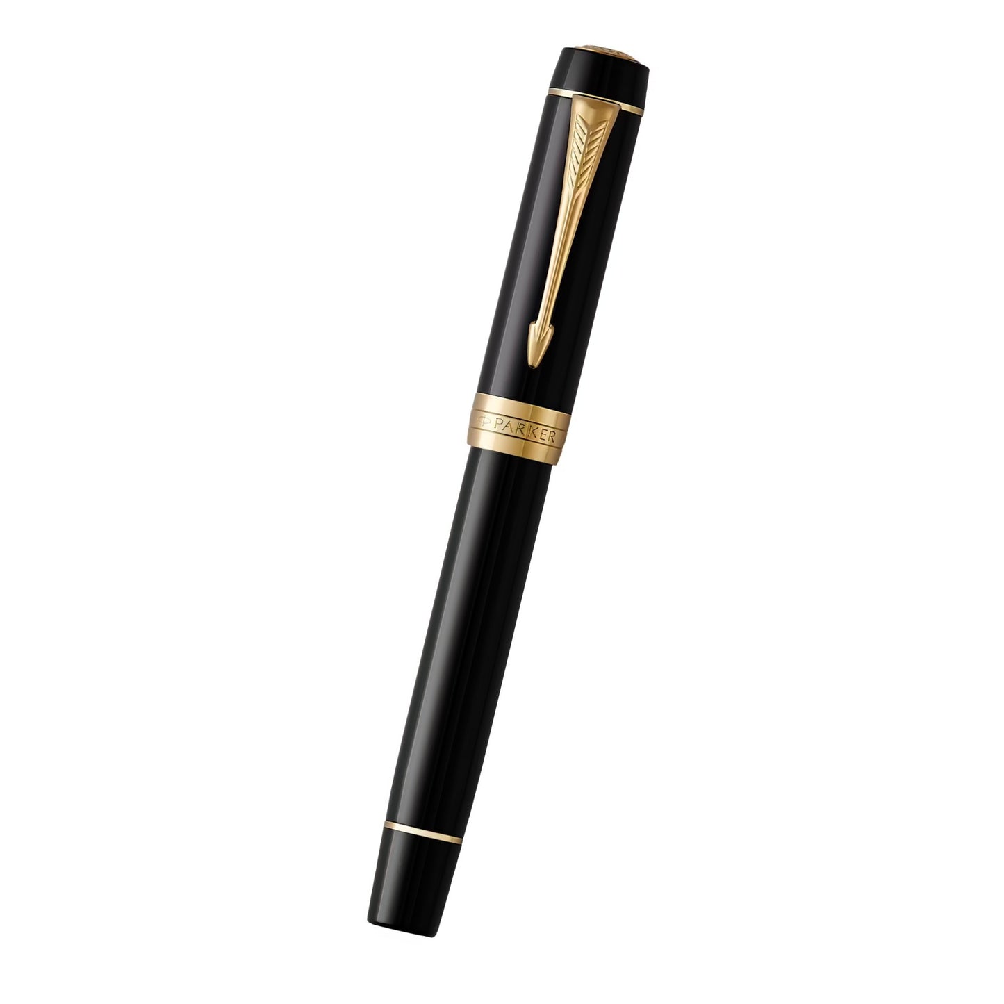 Parker Duofold Classic Black GT Fountain Pen-C M GB