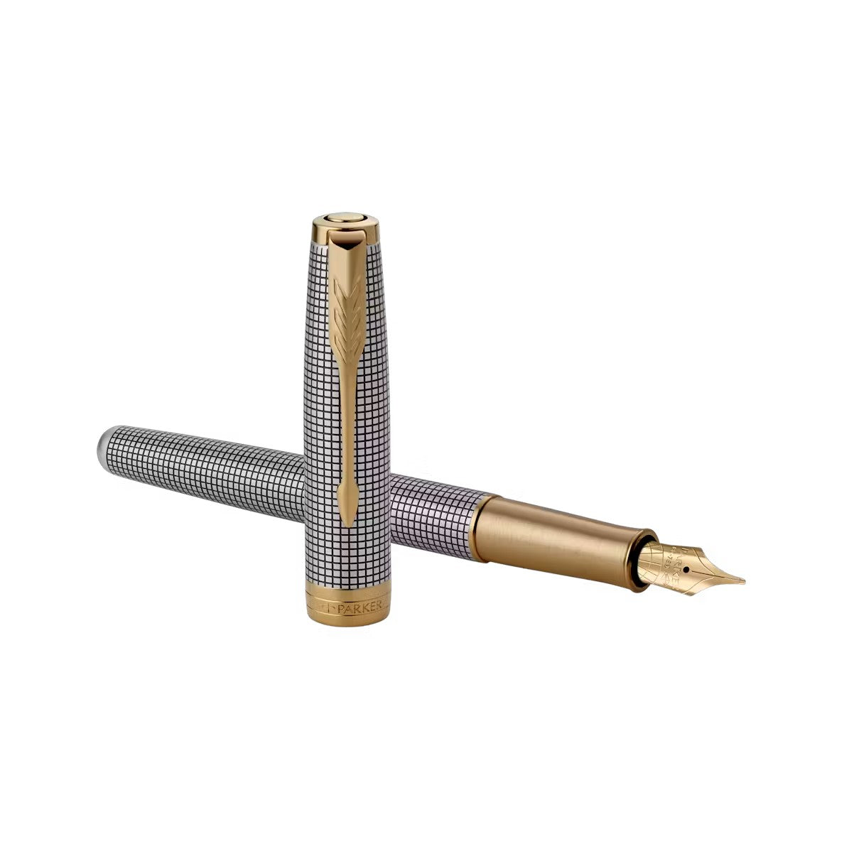 Parker Sonnet Premium Cisel GT Fountain Pen-18K F GB
