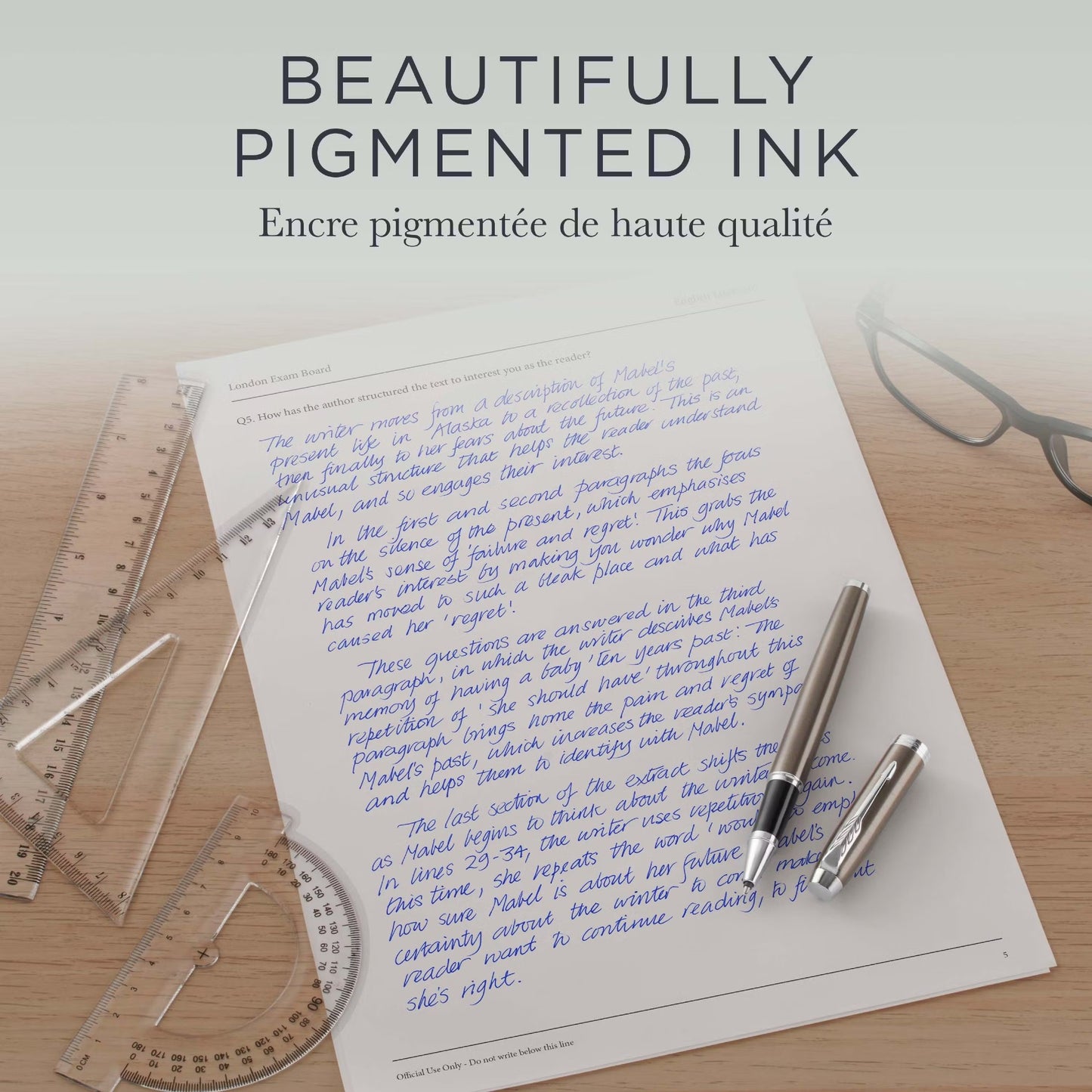 Parker Roller Ball Blue Refills, 0.5mm Fine