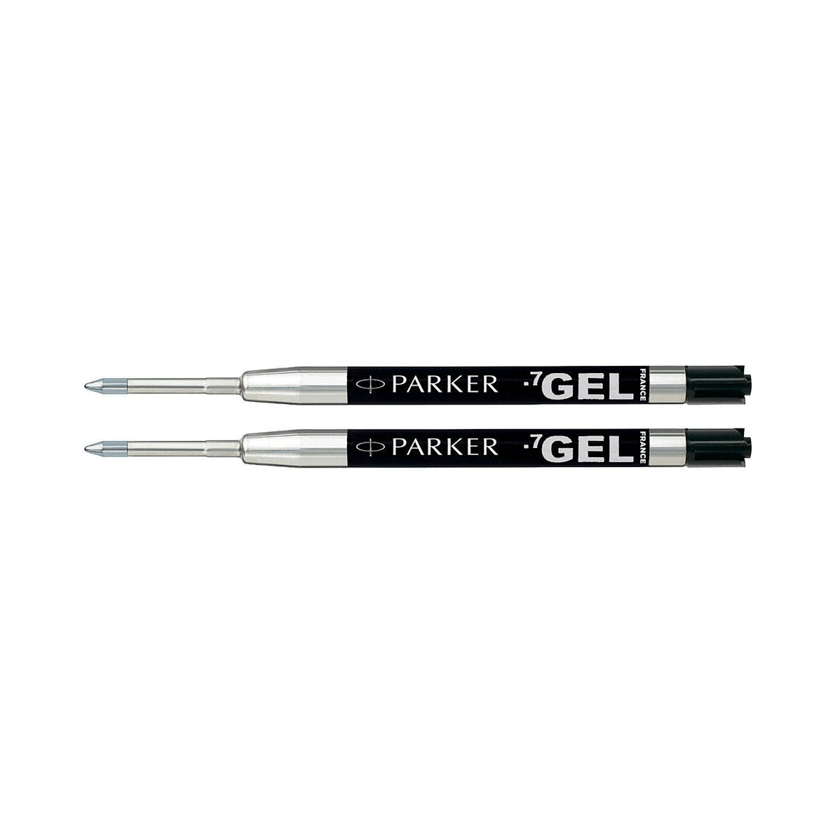 Parker 1950362 Quink Ballpoint Pen Gel Ink Refill, Medium Black BL2