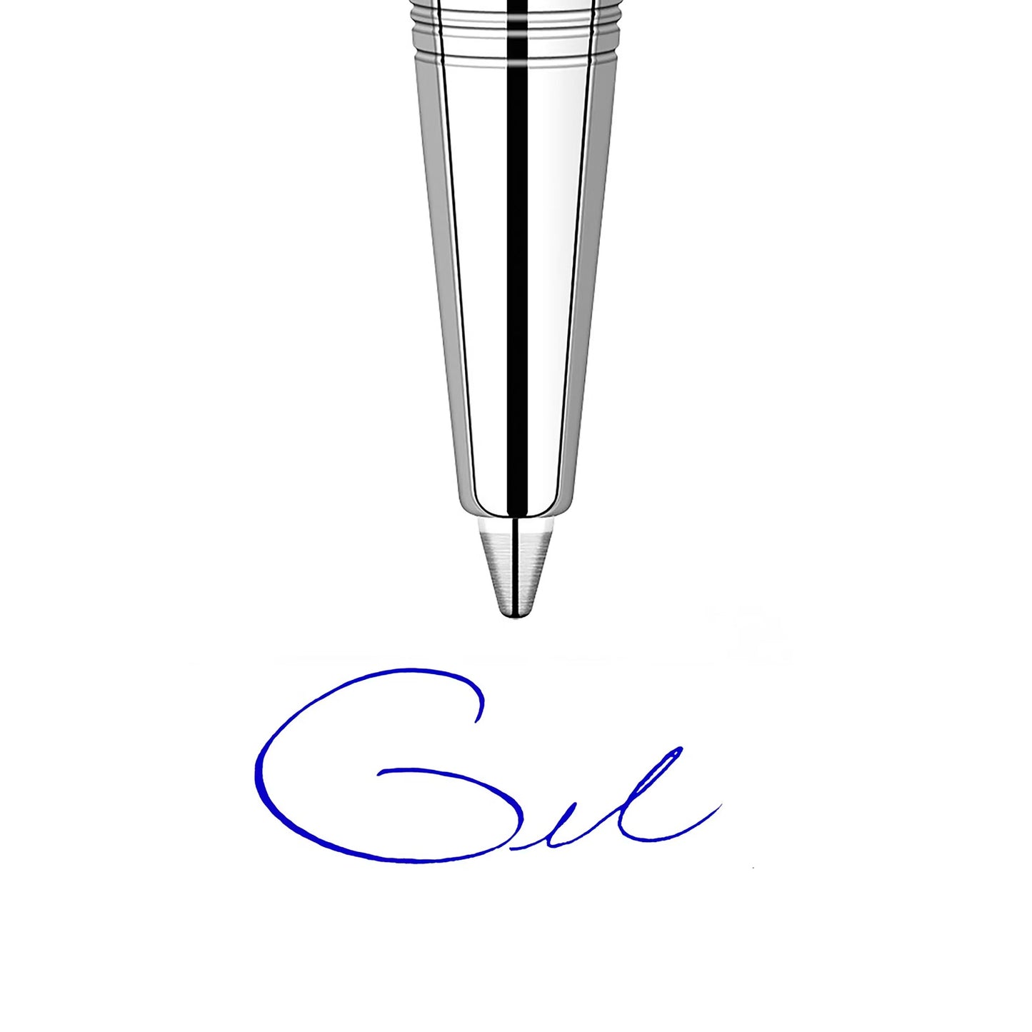 Parker 1950364 Gel Pen Refills, Medium Blue, 2pk BL2