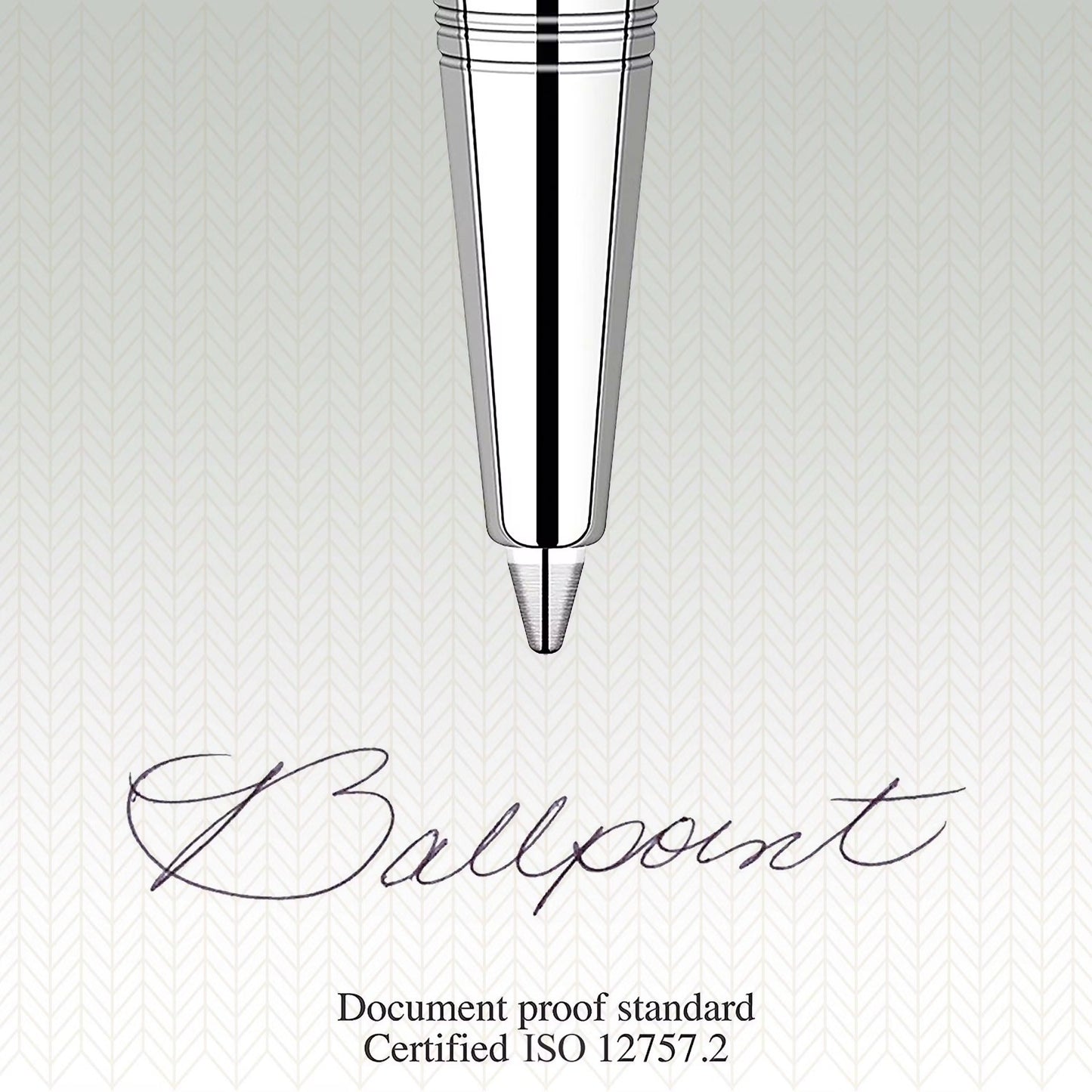 Parker 1950369 Ballpoint Black Refills, 0.7mm Medium BL1