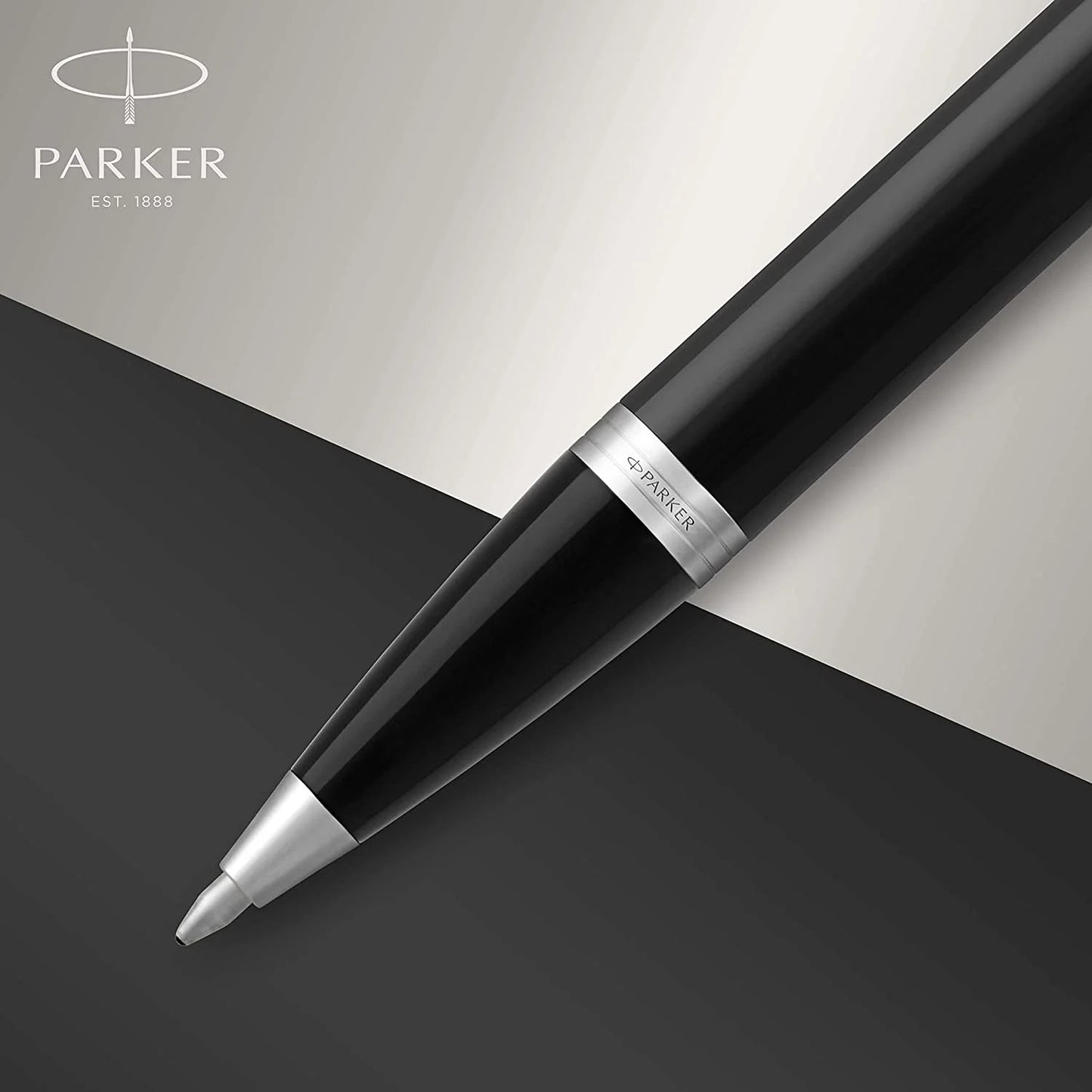 Parker IM Premium Black CT Ball Point Pen M.Blue BL1