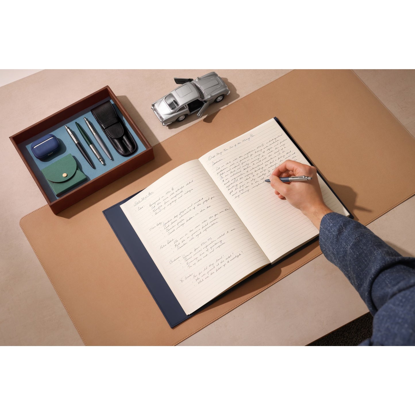 Parker Jotter XL MGrey CT Ball Point Pen M Blue GB