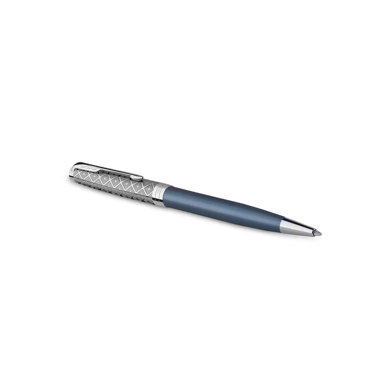 Parker Sonnet Premium Metal Blue CT Ball Point Pen M.Black GB