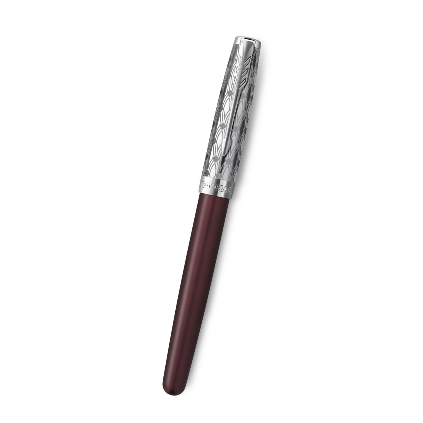Parker Sonnet Premium Metal Red CT Fountain Pen-18K F GB
