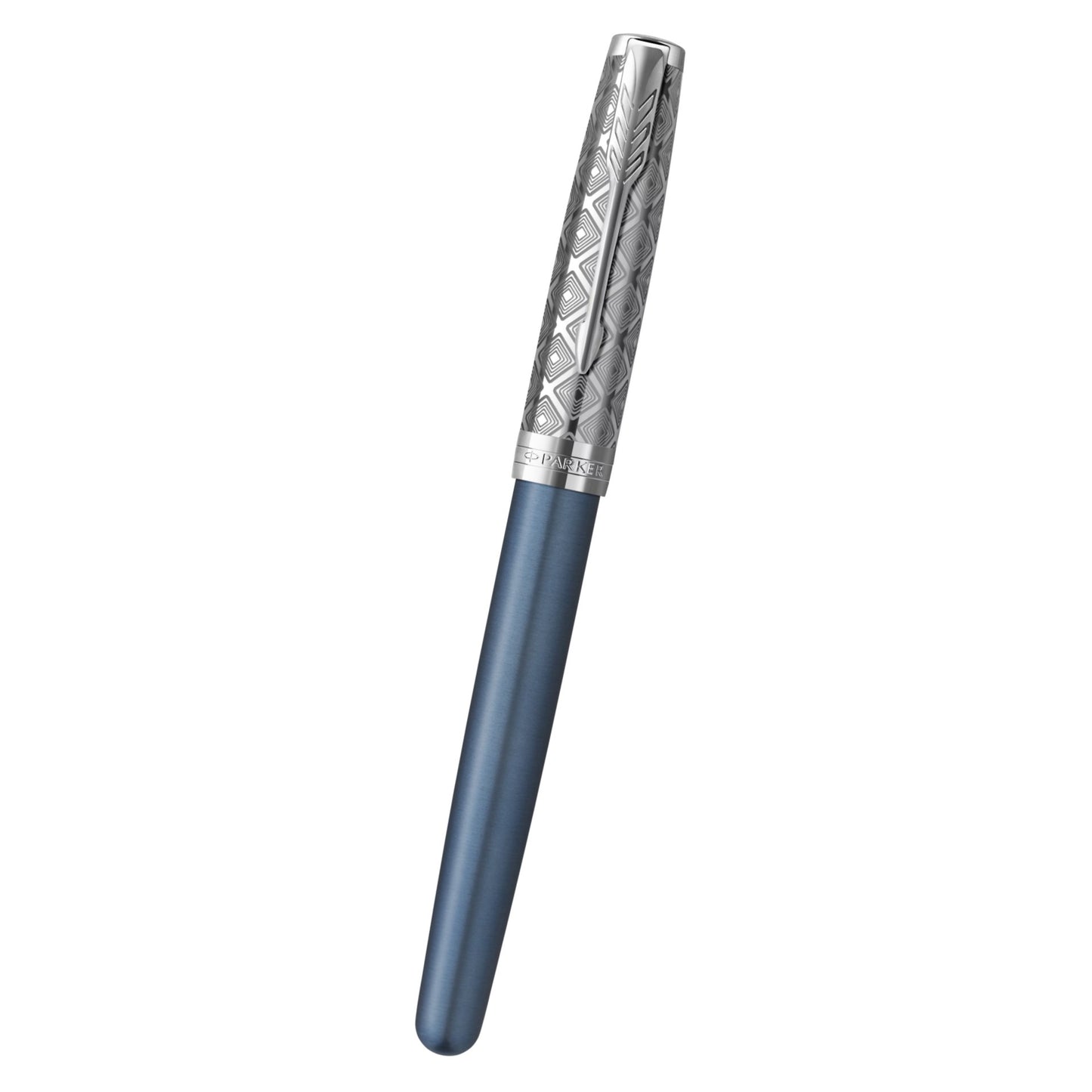 Parker Sonnet Premium Metal Blue CT Fountain Pen-18K F GB